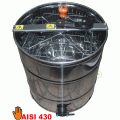 Медогонка поворотная на 4 рамки нержавеющая AISI 430